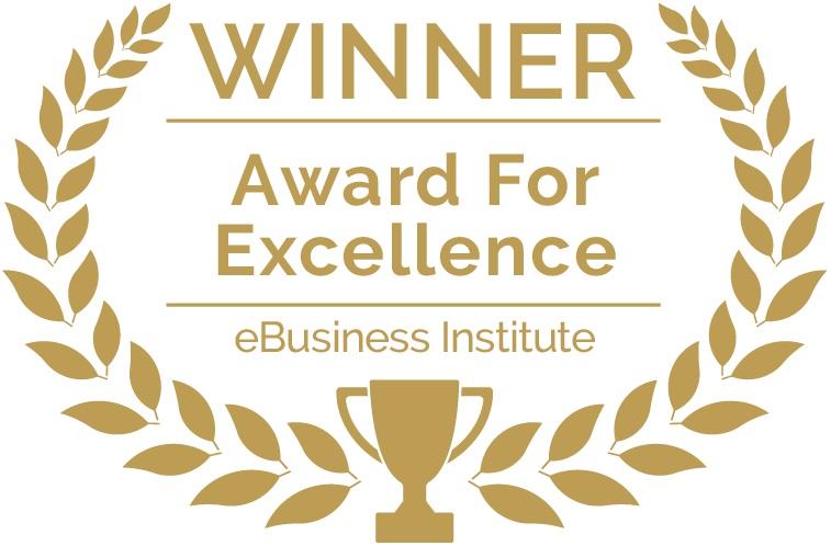eBusiness Institute Award for Excellence Winner